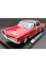 MAISTO MAISTO 31885 S.E. 1/18 SCALE DIECAST 1965 PONTIAC GTO: RED
