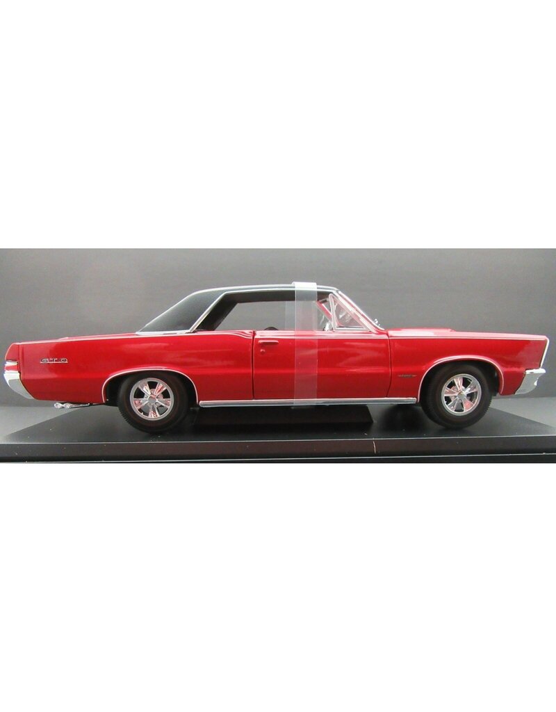 MAISTO MAISTO 31885 S.E. 1/18 SCALE DIECAST 1965 PONTIAC GTO: RED