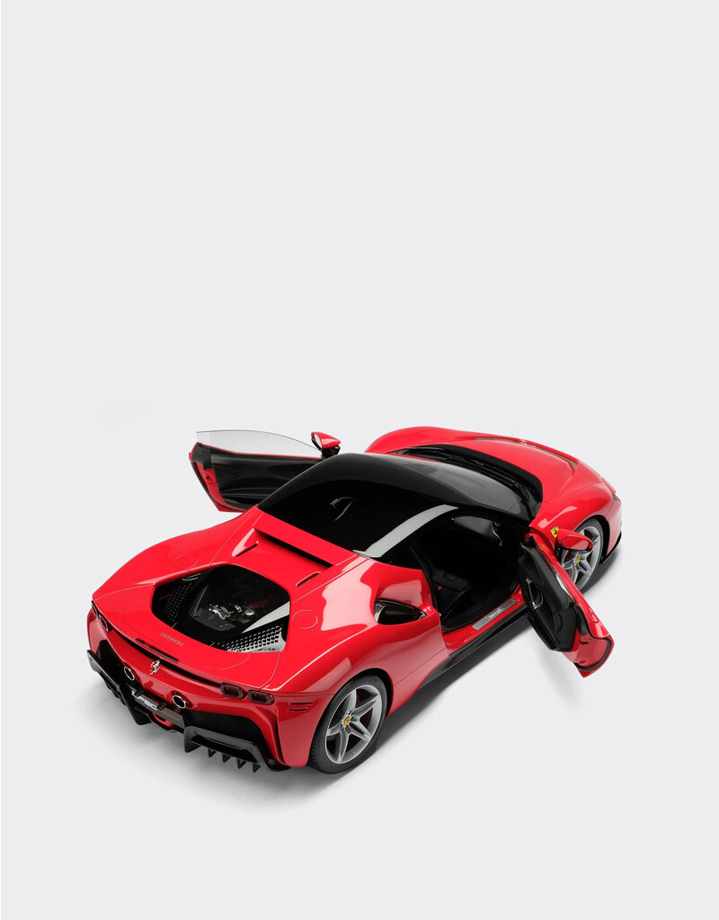 MAISTO MAISTO 31472 S.E. 1/18 SCALE DIECAST FERRARI SF90 STRADALE: RED