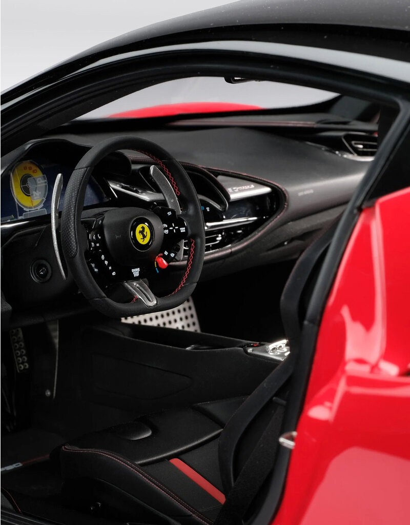 MAISTO MAISTO 31472 S.E. 1/18 SCALE DIECAST FERRARI SF90 STRADALE: RED