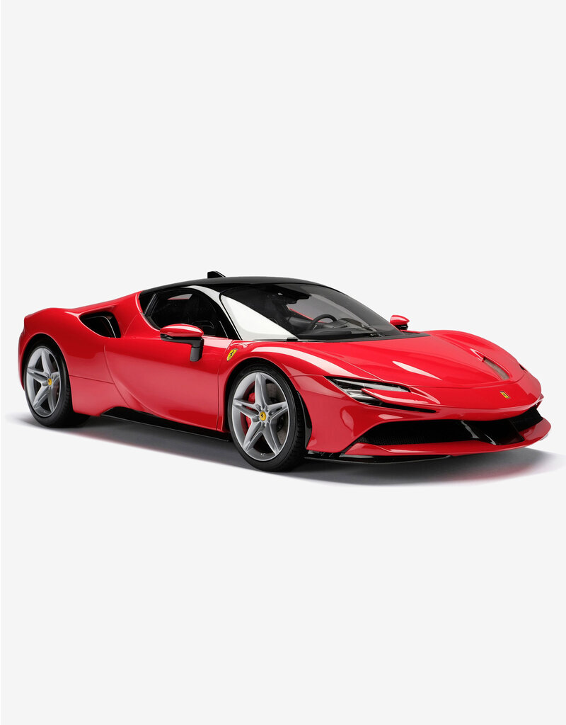 MAISTO MAISTO 31472 S.E. 1/18 SCALE DIECAST FERRARI SF90 STRADALE: RED