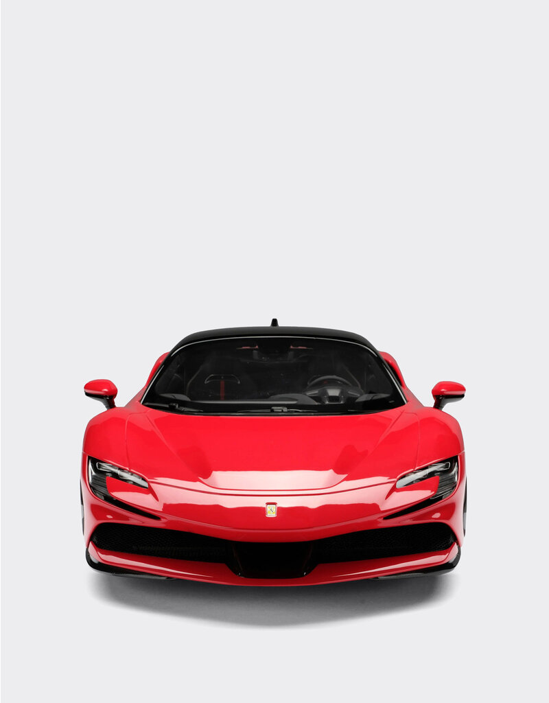 MAISTO MAISTO 31472 S.E. 1/18 SCALE DIECAST FERRARI SF90 STRADALE: RED