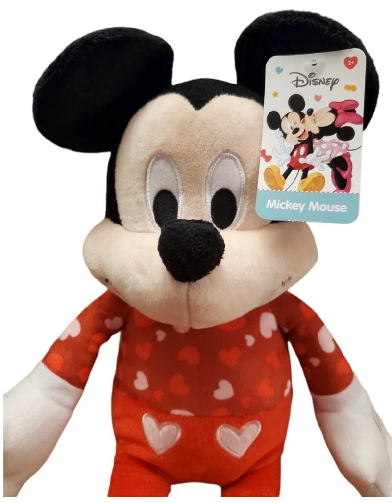 JUST PLAY DISNEY 34275/34658 MICKEY MOUSE LOVE VALENTINE'S DAY PLUSH 19''
