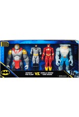 SPIN MASTER SPN6064823/20138198 DC BATMAN & THE FLASH VS GORILLA GRODD & KING SHARK EXCLUSIVE ACTION FIGURE 4-PACK