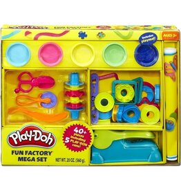PLAY-DOH HAS PLAY-DOH FUN FACTORY MEGA SET