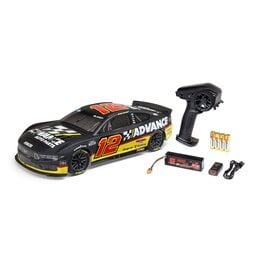LOSI LOS1122512 1/12 NASCAR RC RACECAR RYAN BLANEY NO. 12 ADVANCE AUTO 2025 FORD MUSTANG 2S AWD RTR BRUSHED ON-ROAD (BATTERY & CHARGER INCLUDED)