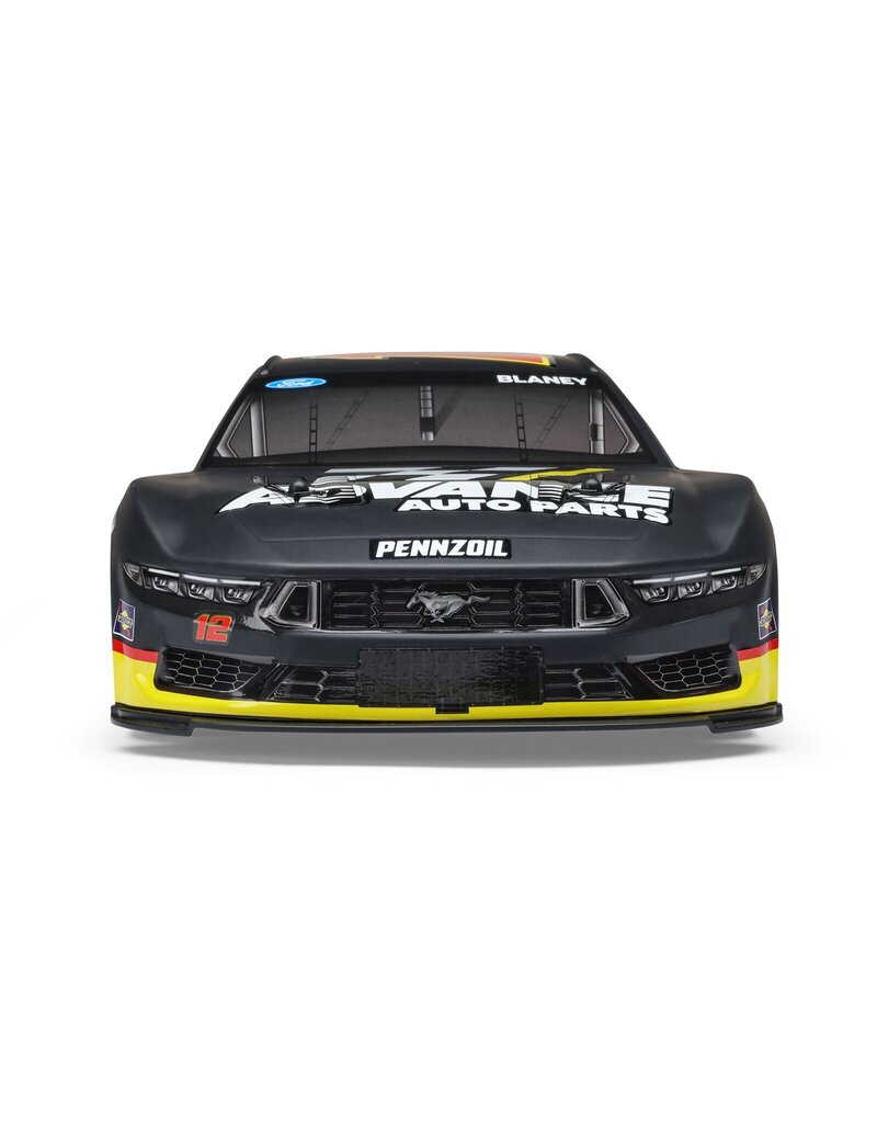 LOSI LOS1122512 1/12 NASCAR RC RACECAR RYAN BLANEY NO. 12 ADVANCE AUTO 2025 FORD MUSTANG 2S AWD RTR BRUSHED ON-ROAD (BATTERY & CHARGER INCLUDED)