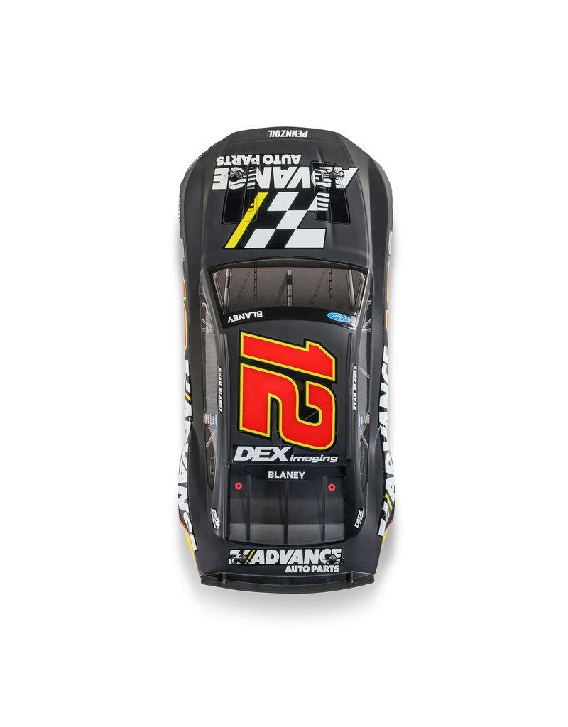 LOSI LOS1122512 1/12 NASCAR RC RACECAR RYAN BLANEY NO. 12 ADVANCE AUTO 2025 FORD MUSTANG 2S AWD RTR BRUSHED ON-ROAD (BATTERY & CHARGER INCLUDED)