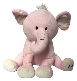 FAO SCHWARZ 5F61F92 ELEPHANT PINK 19"