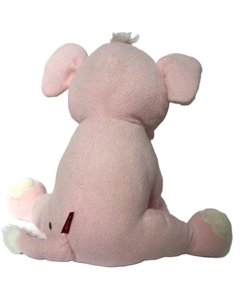 FAO SCHWARZ 5F61F92 ELEPHANT PINK 19"