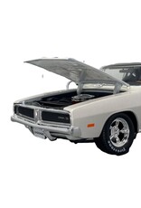 MAISTO MAISTO 32612 S.E. 1/18 SCALE DIECAST 1969 DODGE CHARGER R/T: SILVER