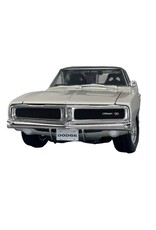 MAISTO MAISTO 32612 S.E. 1/18 SCALE DIECAST 1969 DODGE CHARGER R/T: SILVER