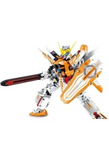 IMXIMM6821 MECHA BUILDING BLOCK SET ORANGE 833PCS