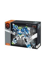IMXIMM6823 MECHA BUILDING BLOCK SET BLUE 941PCS