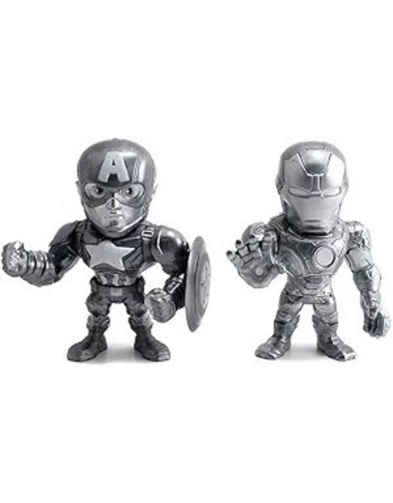 JADA METAL DIE CAST CAPTAIN AMERICA & IRON MAN