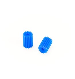 PN RACING PN RACING PNWC MACHINE CUT DELRIN 64P 16T LONG PINION (2PCS) (BLUE)