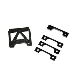 PN RACING PN CP226 RACING MINI-Z MCLAREN 12C GT3 2013 CARBON FIBER ADAPTER
