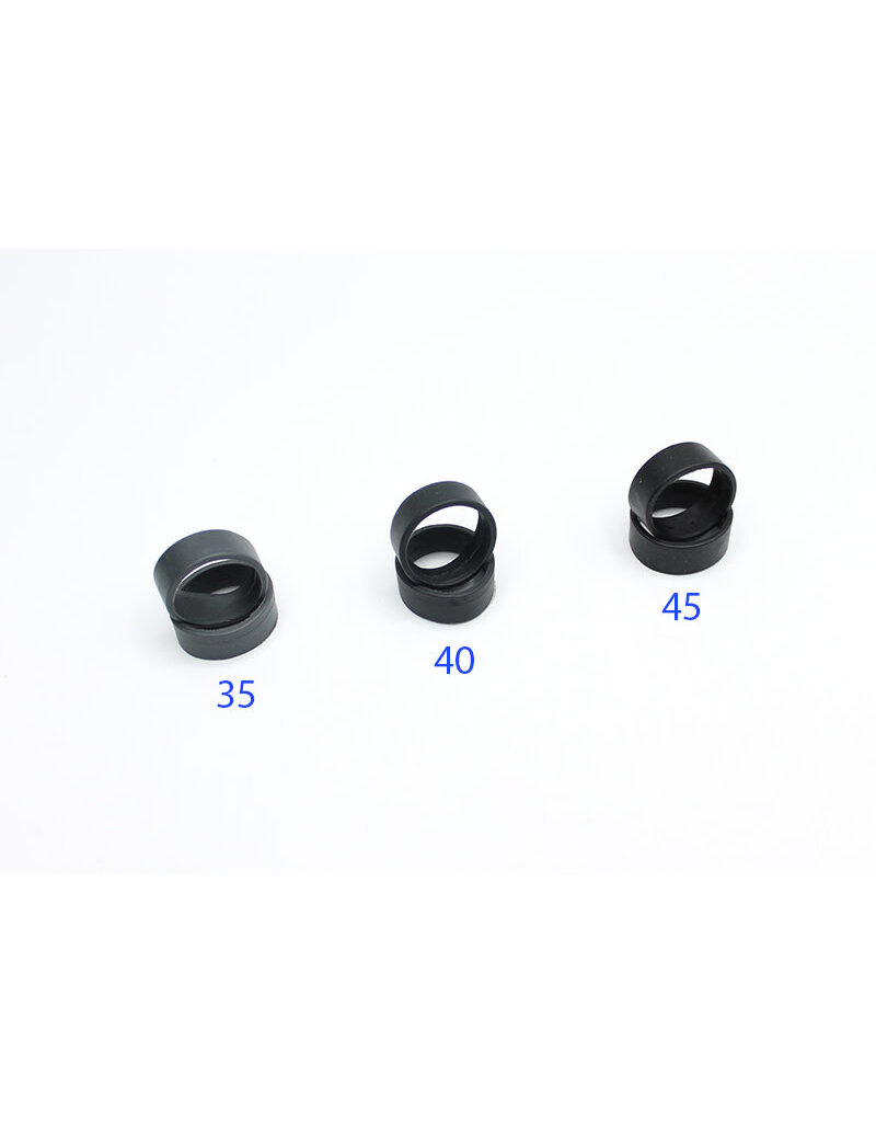 REFLEX RACING REF RX604-35 FRONT 8.5MM LOW PROFILE SLICK TIRES 35 SHORE (2)