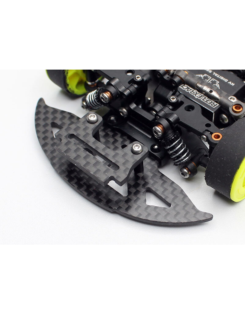 REFLEX RACING REF RX546 PN RACING C9 CARBON FIBER BUMPER AND CLIP SET