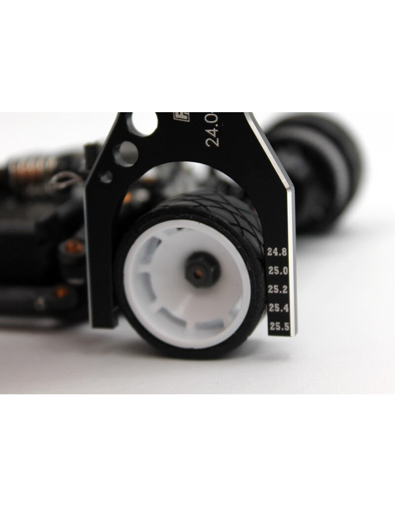 REFLEX RACING REFRX610 ALUMINUM TIRE GAUGE SET (3PCS) - 21.0MM TO 25.5MM