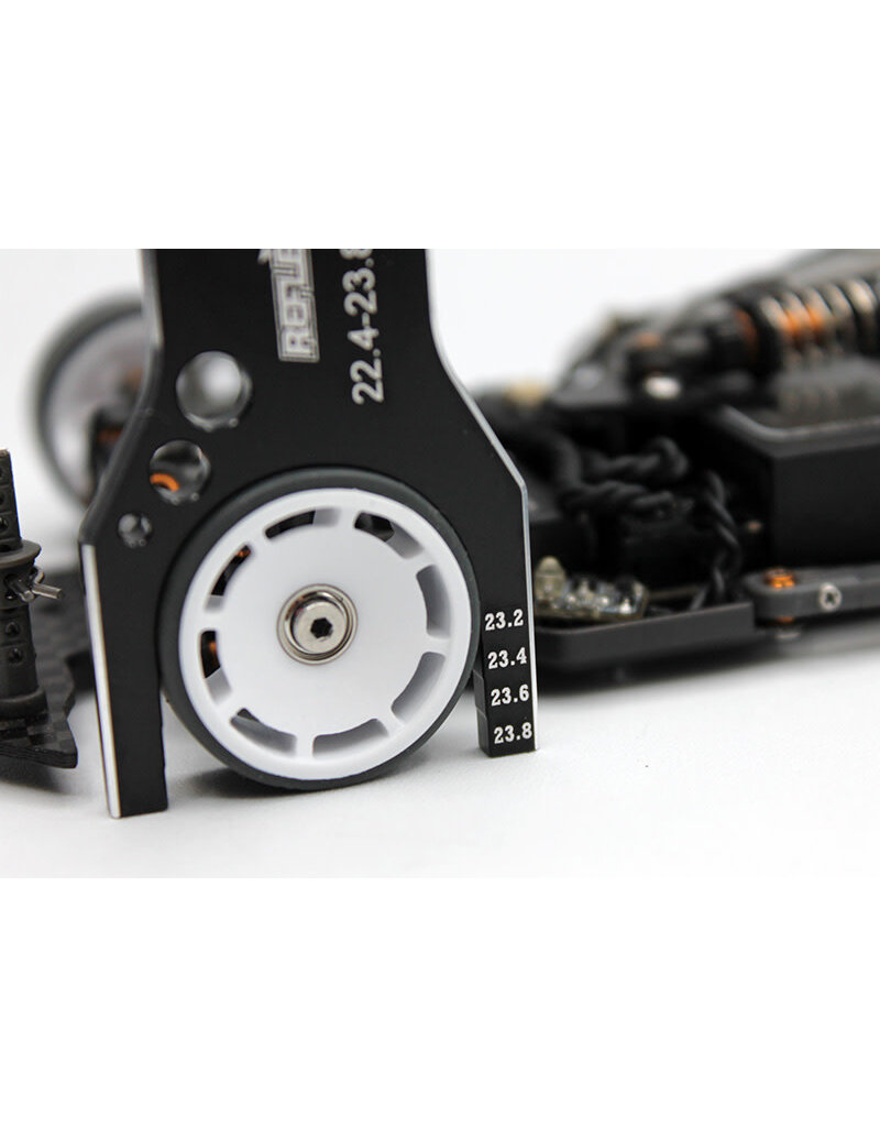 REFLEX RACING REFRX610 ALUMINUM TIRE GAUGE SET (3PCS) - 21.0MM TO 25.5MM