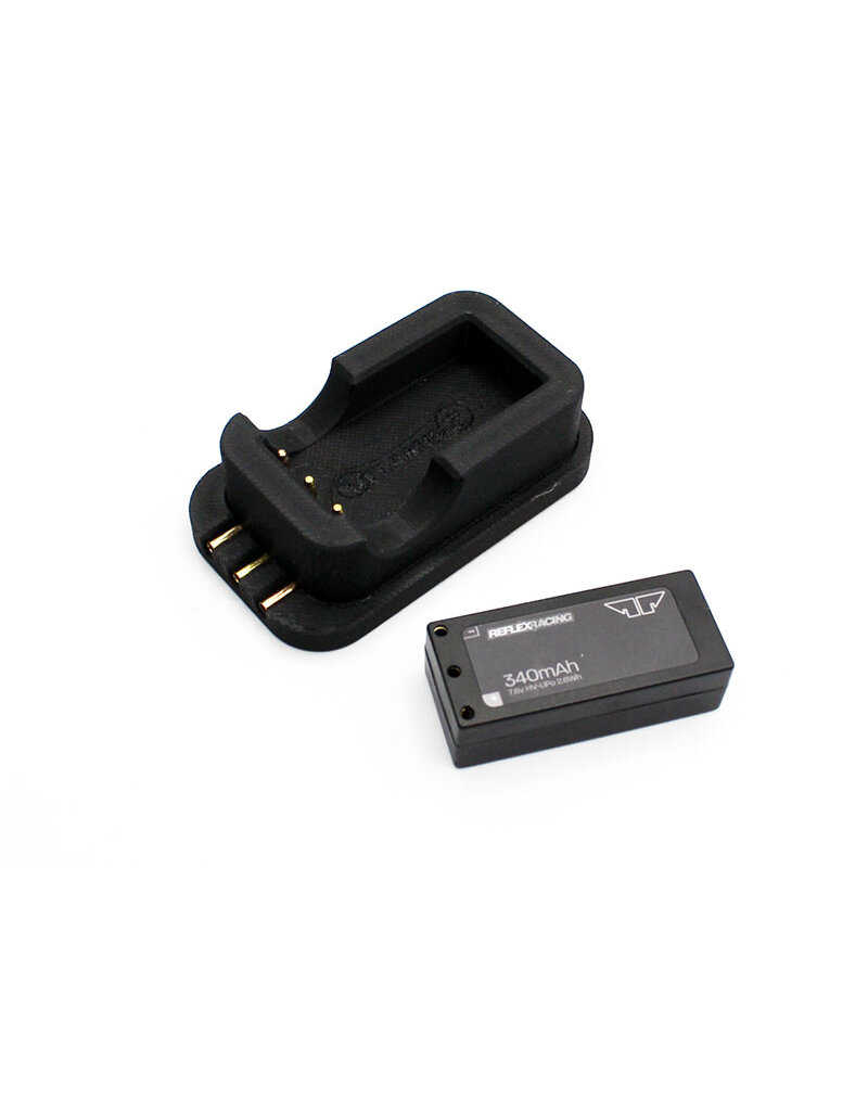 REFLEX RACING REFVZ-340CR-BK-V1 VITAMIN-Z 340MAH LIPO CHARGING CRADLE