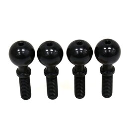 TEAM CORALLY COR00180-123-1 PIVOT BALL, STEEL - CONICAL SHAFT - 4PCS