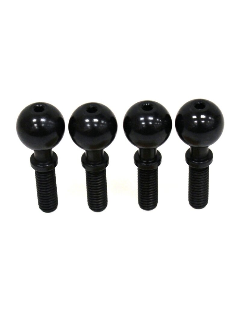 TEAM CORALLY COR00180-123-1 PIVOT BALL, STEEL - CONICAL SHAFT - 4PCS