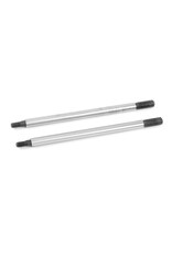 TEAM CORALLY COR00180-166 SHOCK SHAFT - 61MM - FRONT - STEEL - 2 PCS: DEMENTOR, KRONOS, SHOGUN, KAGAMA
