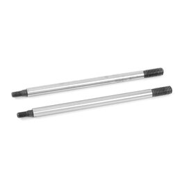 TEAM CORALLY COR00180-166 SHOCK SHAFT - 61MM - FRONT - STEEL - 2 PCS: DEMENTOR, KRONOS, SHOGUN, KAGAMA