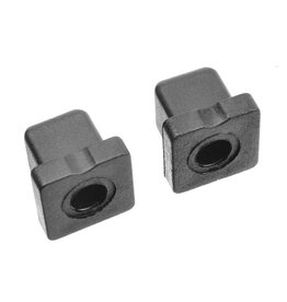 TEAM CORALLY COR00180-907 COMPOSITE ARM HOLDER INSERTS (8 PCS), FOR KAGAMA