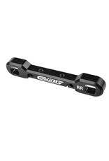 TEAM CORALLY COR00180-873 SUSPENSION ARM MOUNT HD, REAR-REAR, 8MM, ALUMINUM, BLACK, FOR KAGAMA