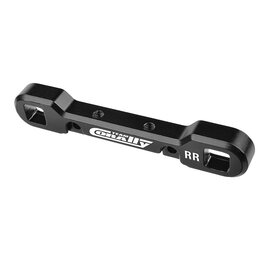 TEAM CORALLY COR00180-873 SUSPENSION ARM MOUNT HD, REAR-REAR, 8MM, ALUMINUM, BLACK, FOR KAGAMA