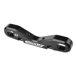 TEAM CORALLY COR00180-871 SUSPENSION ARM MOUNT HD, REAR-FRONT, 8MM, ALUMINUM, BLACK, FOR KAGAMA