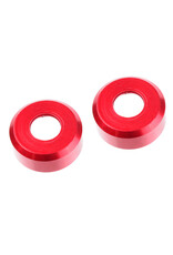 TEAM CORALLY COR00180-532 HDA SUSPENSION ARM INSERT, OUTER, SPACER 1.5MM, ALUMINUM, RED (2PCS), KAGAMA