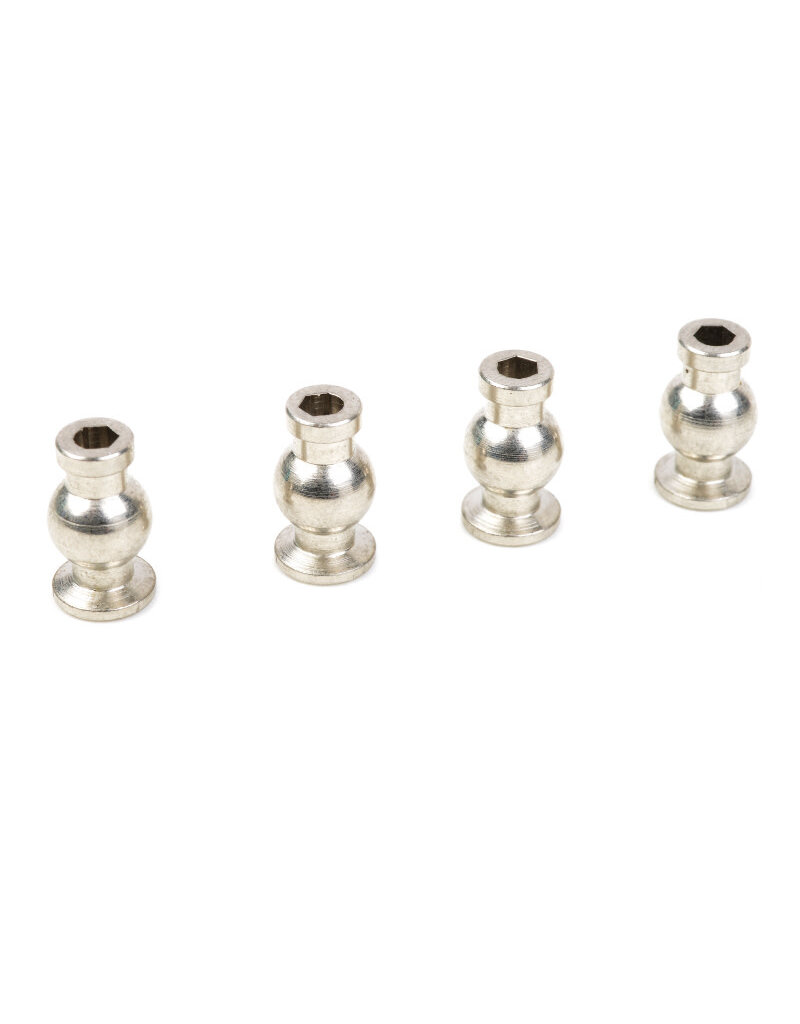TEAM CORALLY COR00180-150 CORALLY BALL SHOULDERED, 6.8MM, STEEL, 4 PCS FOR DEMENTOR, KRONOS, PYTHON, SHOGUN, KAGAMA