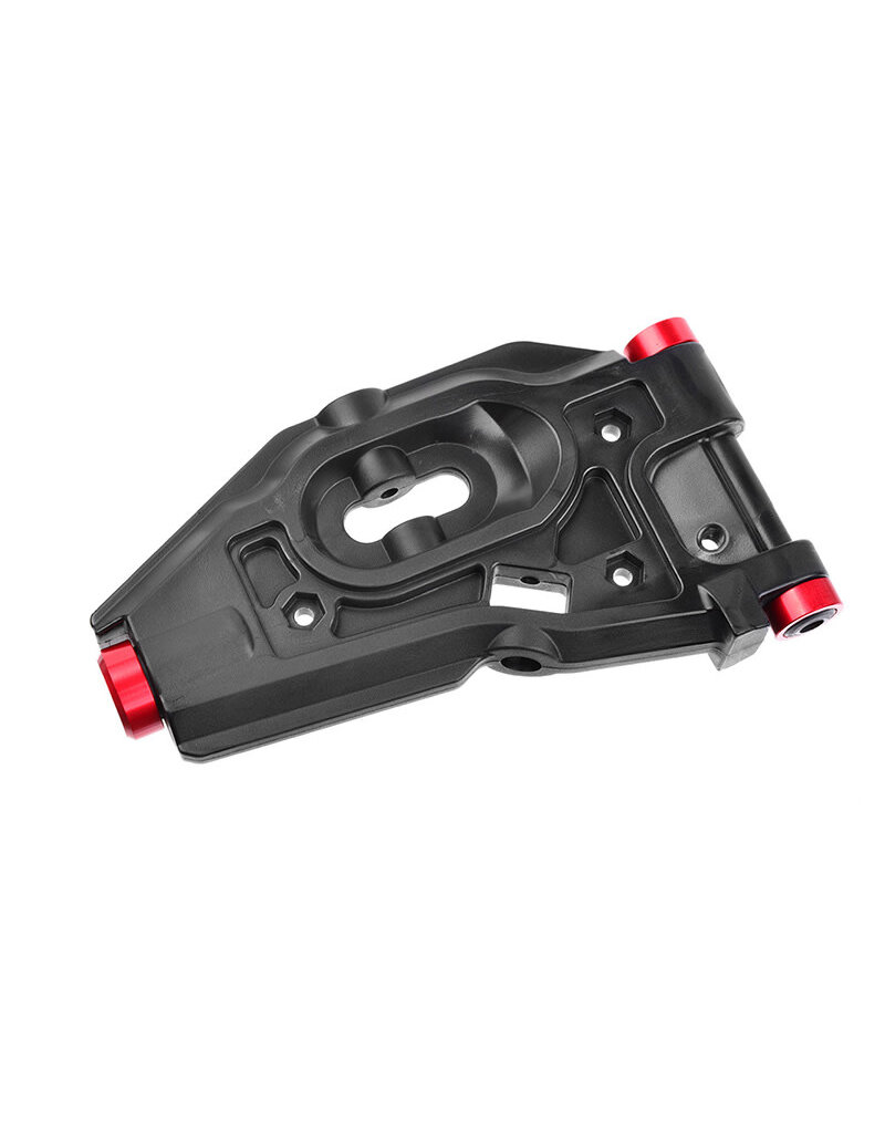 TEAM CORALLY COR00180-532 HDA SUSPENSION ARM INSERT, OUTER, SPACER 1.5MM, ALUMINUM, RED (2PCS), KAGAMA