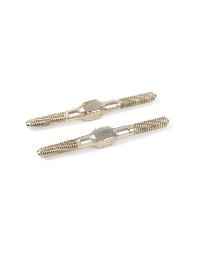 TEAM CORALLY COR00180-129 TURNBUCKLE - M3 - 35MM - STEEL - 2 PCS: DEMENTOR, KRONOS, PYTHON, SHOGUN, KAGAMA