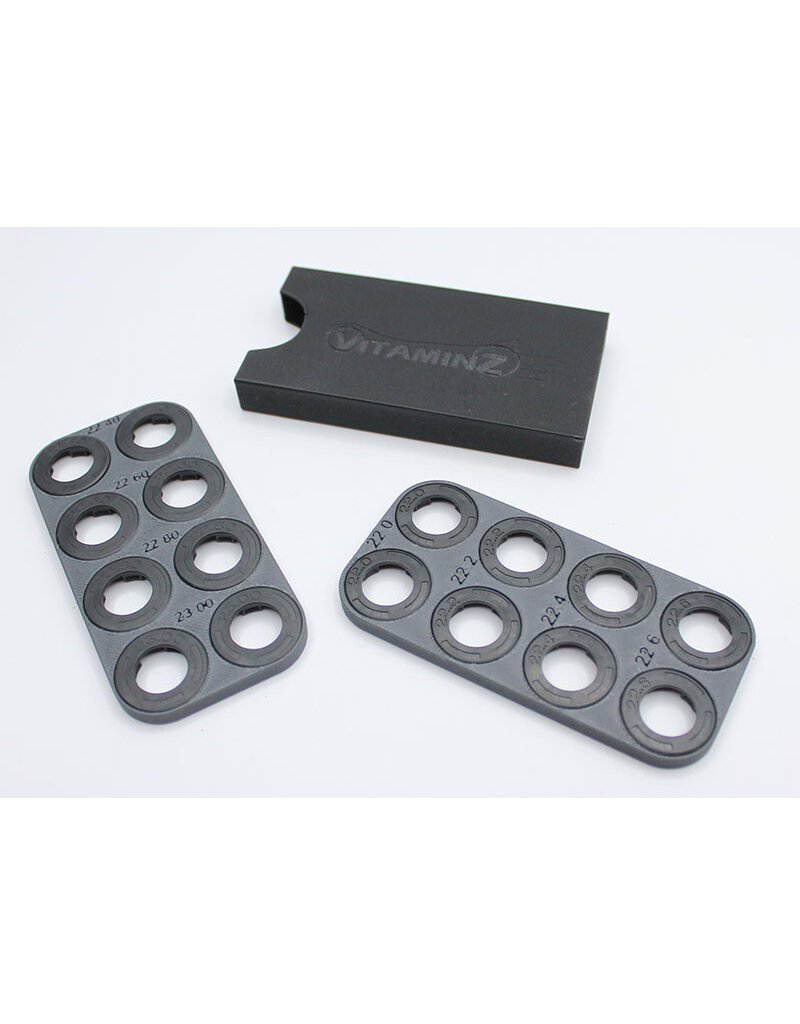 VITAMIN-Z REFVZ-SDORX-BKNGY-V1 VITAMIN-Z CASSETTE ORGANIZER FOR REFLEX RACING SIDE WALL PLATE SET