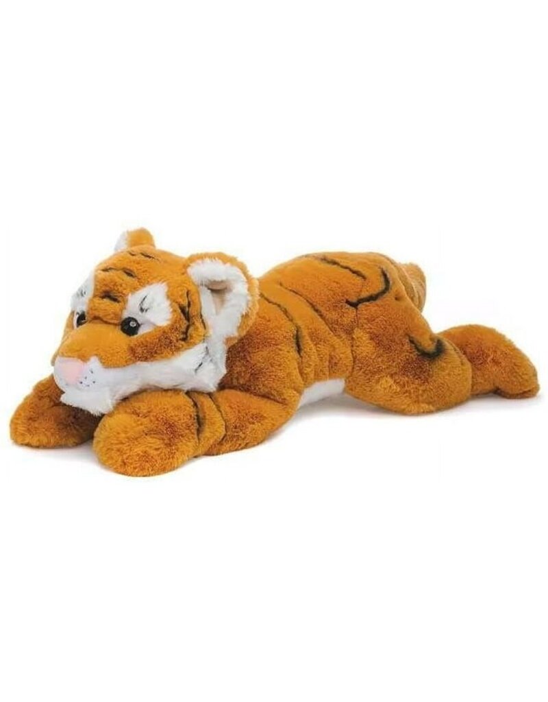 FAO SCHWARZ 5F5F65D 21" PLUSH TIGER - ORANGE AND BLACK