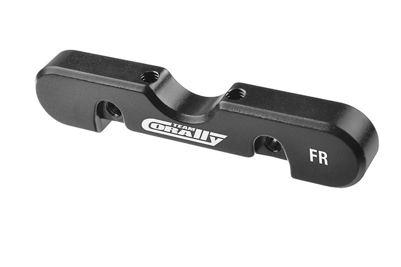 COR00180-872 SUSPENSION ARM MOUNT HD, FRONT-REAR, 8MM, ALUMINUM, BLACK, FOR KAGAMA
