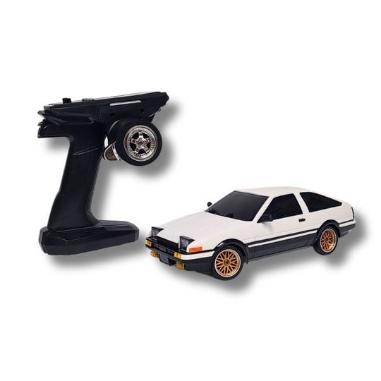 LD11801W 1/18 DRIFT CAR AE86 WHITE