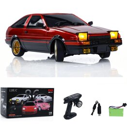 IMEX LD01801R 1/18 DRIFT CAR AE86 RED