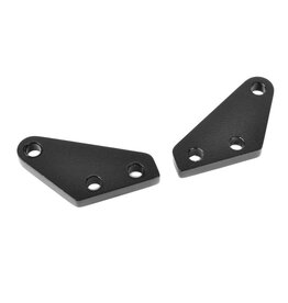 TEAM CORALLY COR00180-207 STEERING BLOCK ARMS, ALUMINUM, 2 PCS FORDEMENTOR, KRONOS, PYTHON, SHOGUN, KAGAMA