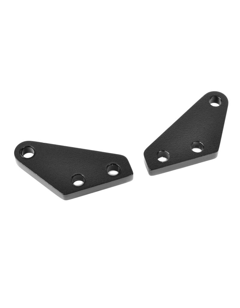 TEAM CORALLY COR00180-207 STEERING BLOCK ARMS, ALUMINUM, 2 PCS FORDEMENTOR, KRONOS, PYTHON, SHOGUN, KAGAMA