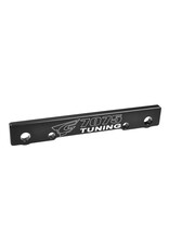 TEAM CORALLY COR00180-683 SUSPENSION ARM MOUNT - FF - SWISS MADE 7075 T6 - 3MM - HARD ANODIZED - BLACK - MADE IN ITALY