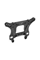 TEAM CORALLY COR00180-420 CORALLY SHOCK TOWER - FRONT - SWISS MADE 7075 T6 - 5MM - HARD ANODIZED - BLACK