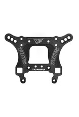 TEAM CORALLY COR00180-420 CORALLY SHOCK TOWER - FRONT - SWISS MADE 7075 T6 - 5MM - HARD ANODIZED - BLACK