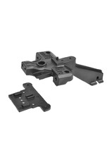 TEAM CORALLY COR00180-966 CHASSIS BRACE, XB, FRONT, COMPOSITE, 1PC, FOR SPARK