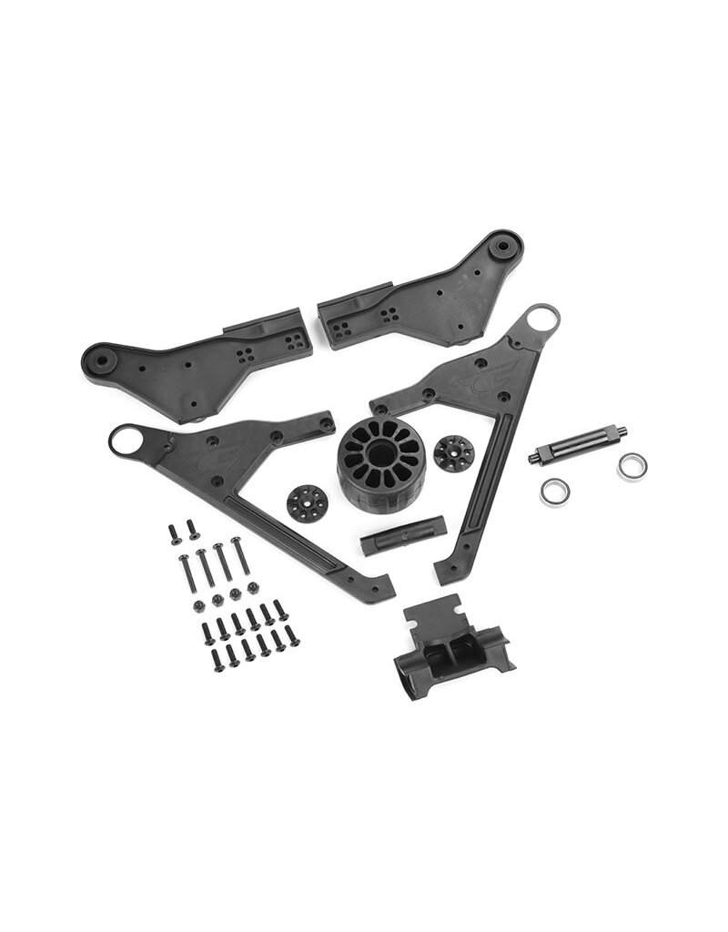 TEAM CORALLY COR00180-567 WHEELIE BAR 2021 - 1 WHEEL VERSION - COMPLETE SET